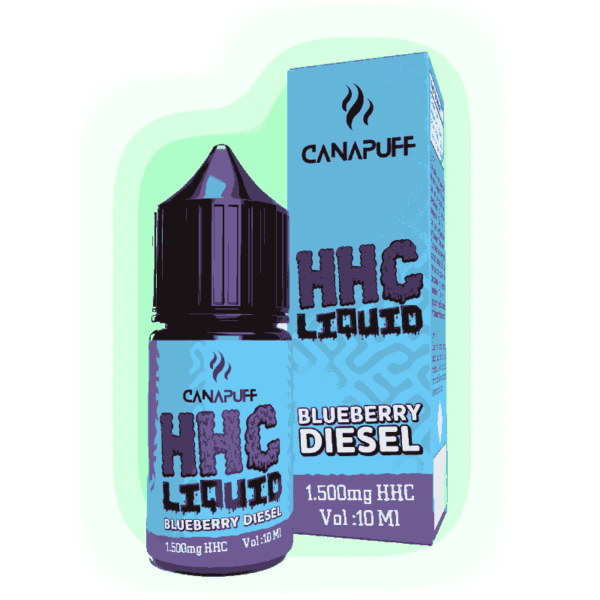 HHC Liquid 1.500mg - Blueberry Diesel